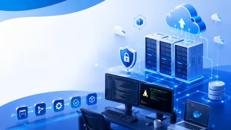 Best developer friendly VPS hosting comparison showing secure cloud servers, code editor, SSH terminal, and scalable VPS infrastructure
